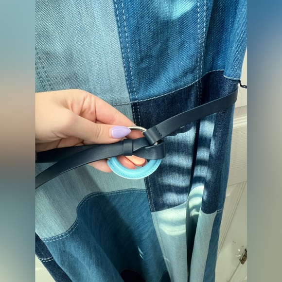 New with tags Akris Punto denim multi dress size 8 - Picture 5 of 9